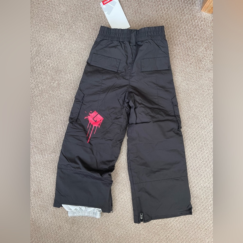 Burton Youth Boys Cargo Ski Pant. Size XS (5-6)